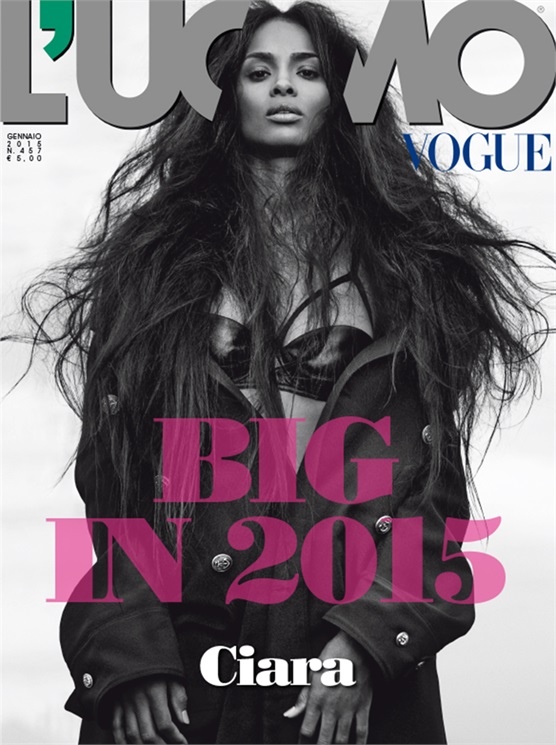 Ciara Covers L'Uomo Vogue's "Big in 2015" Issue